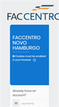 Mobile Screenshot of ead.faccentronh.com.br